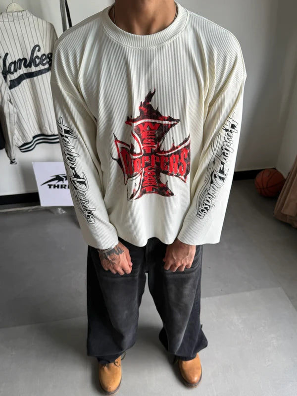 CHOPPERS WAFFLE TEE