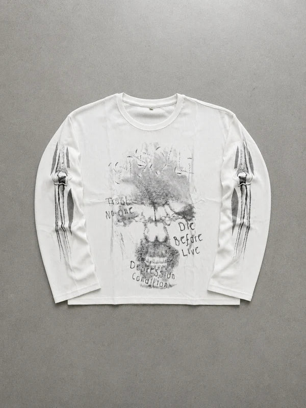 GRAPHIC WAFFLE TEE