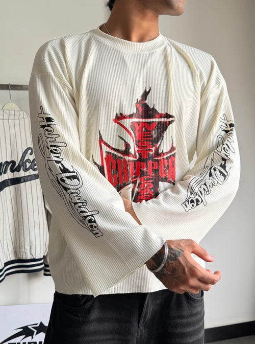 CHOPPERS WAFFLE TEE