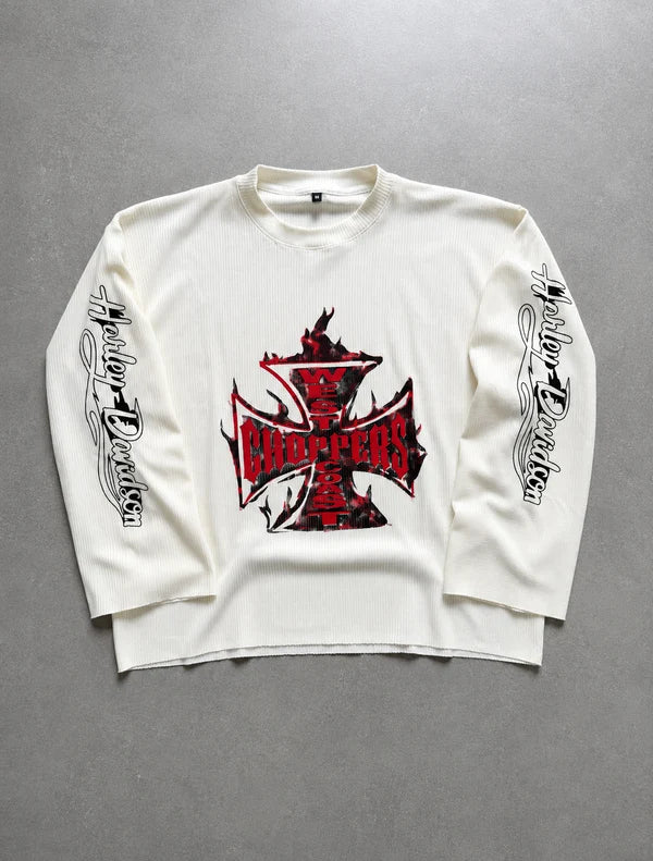 CHOPPERS WAFFLE TEE
